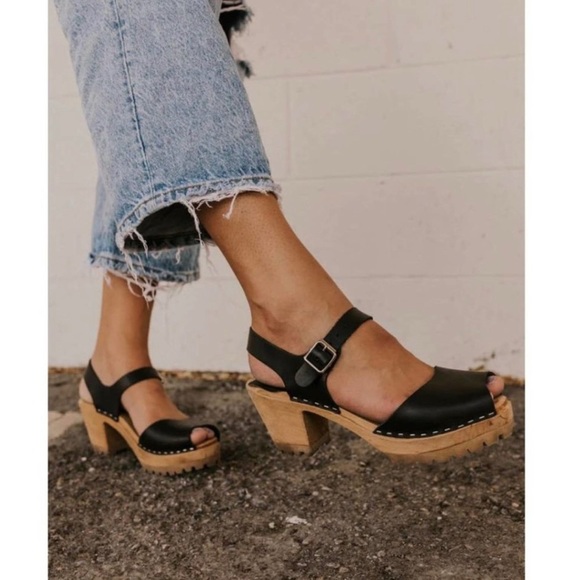 MIA Shoes - NEW MIA Free People Greta Swedish Wooden Clogs